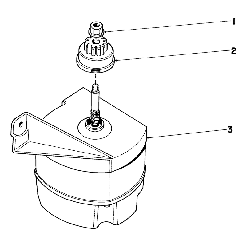 Starter Motor Assembly Model No 18208 and 18257