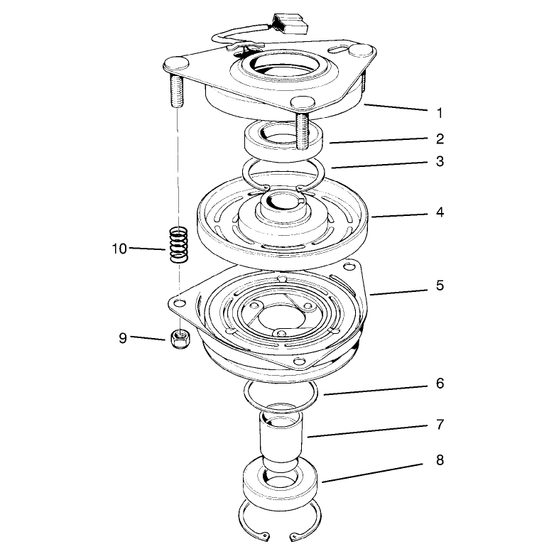 Clutch Assembly No 54-3200