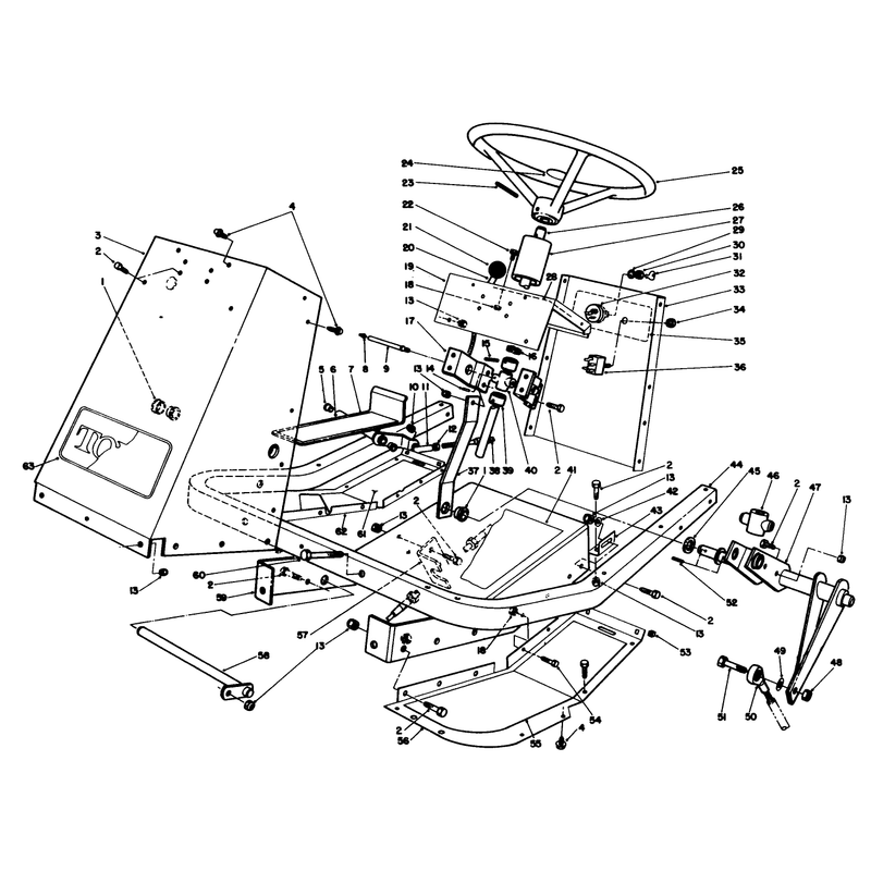 Frame and Steering Assembly