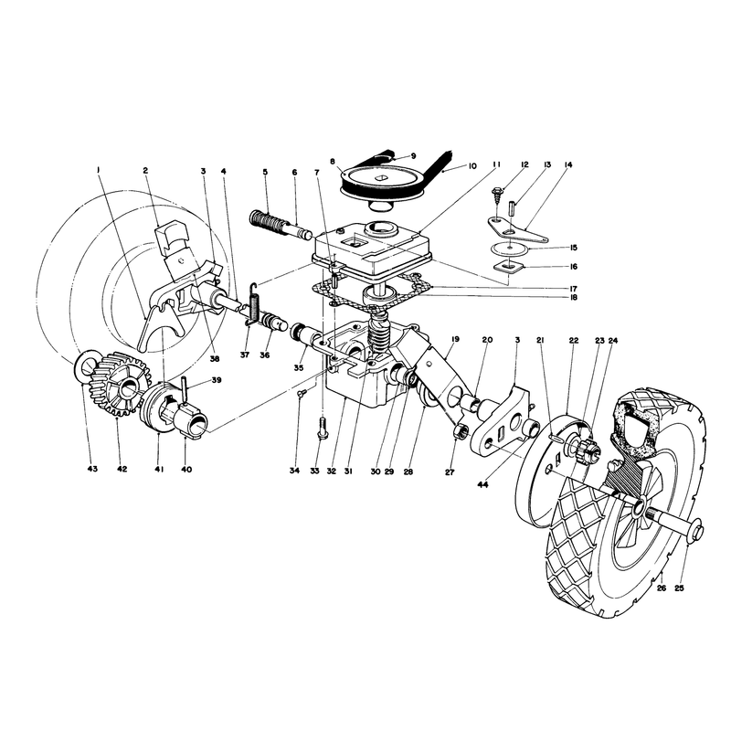 Gear Case Assembly Model 16297