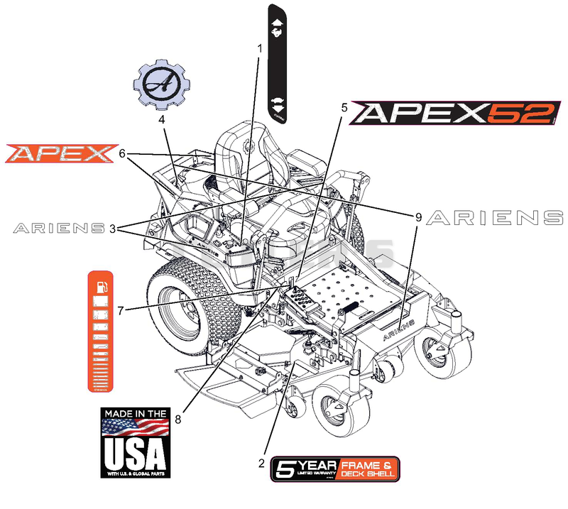 Decals - Style - 52"