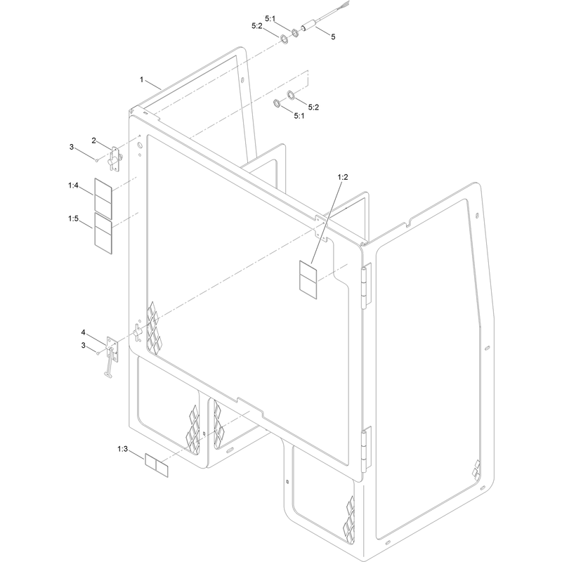 Stakedown Cage Assembly No. 125-6512
