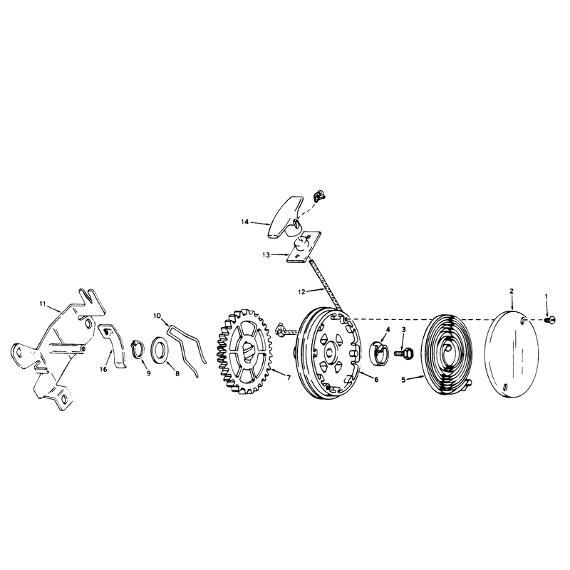Rewind Starter No 590450a