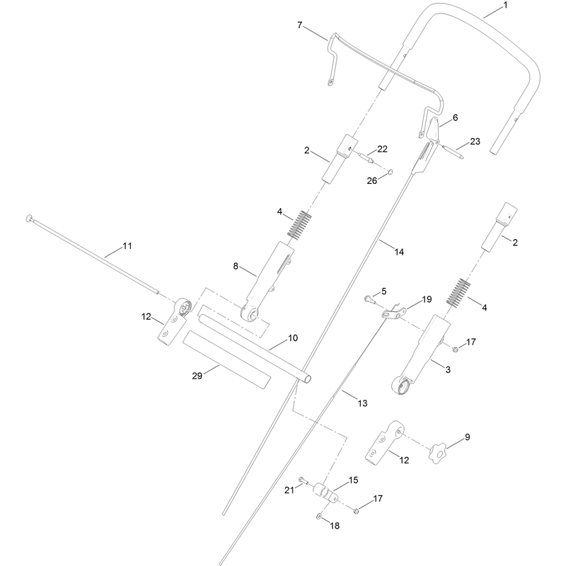 Upper Handle Assembly