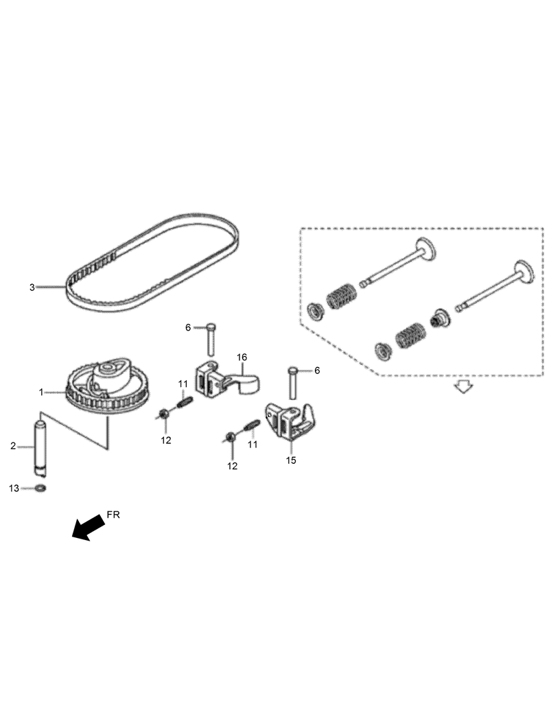Camshaft Pulley Assembly