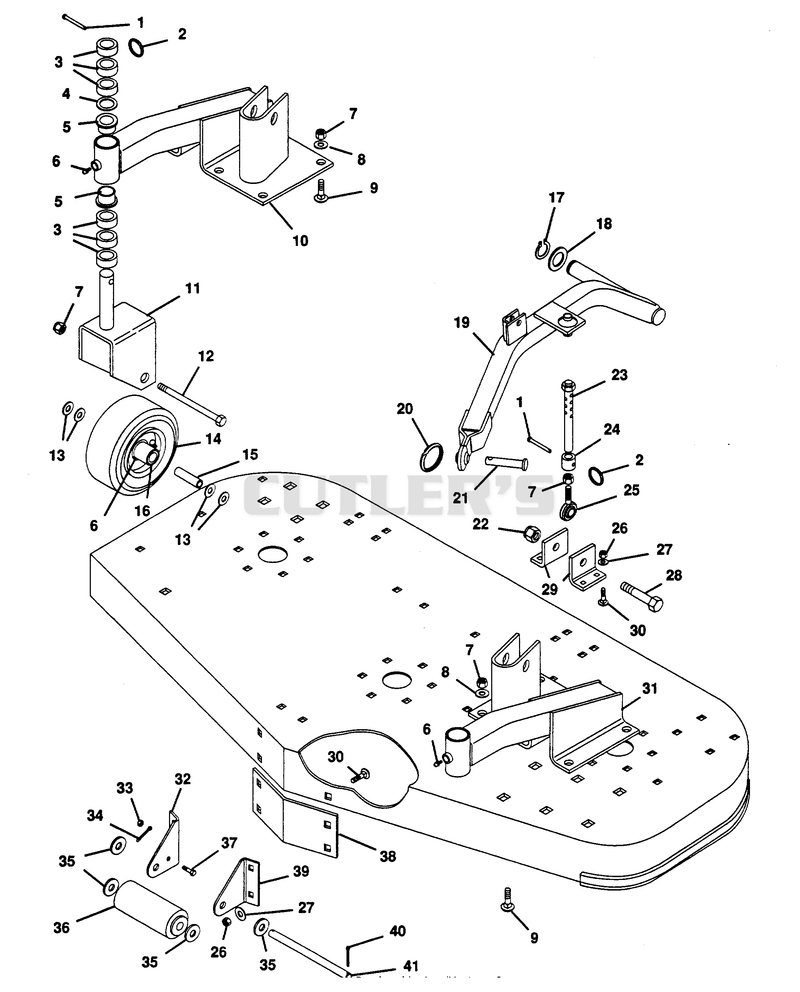 GAUGE WHEELS, ROLLERS AND HEIGHT ADJUSTMENT