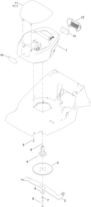 Toro 02660T Eprostripe 560 - 22 in. Mower (Serial #: 400000000 - 999999999) Parts Diagram