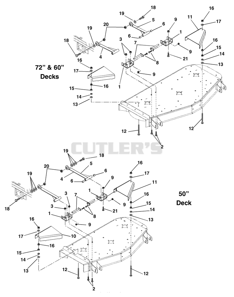Mounting Arms And Belt Guards
