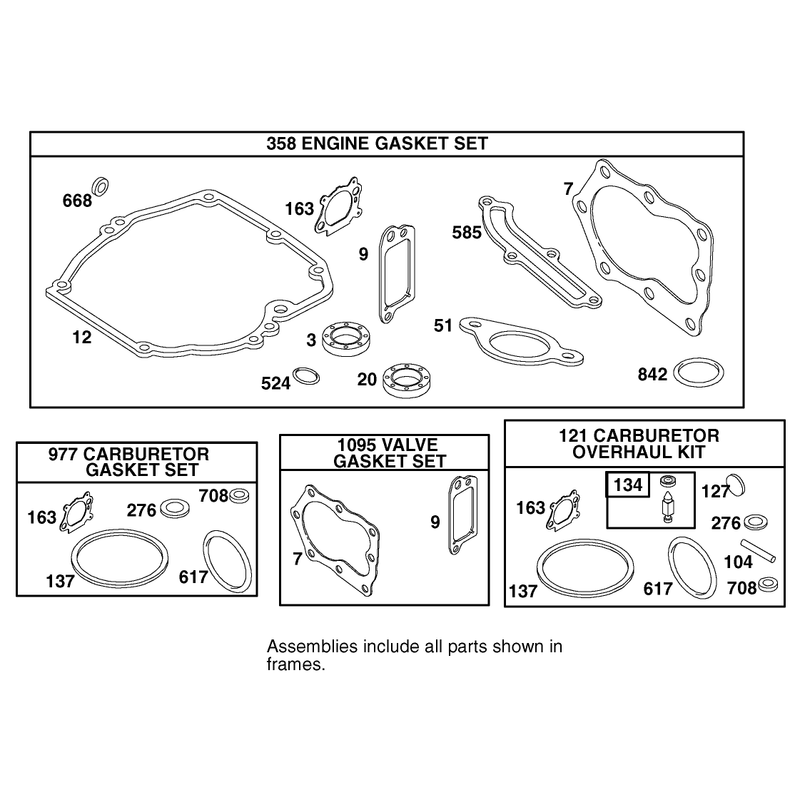 Engine Briggs and Stratton Model 12f802-1769-B1