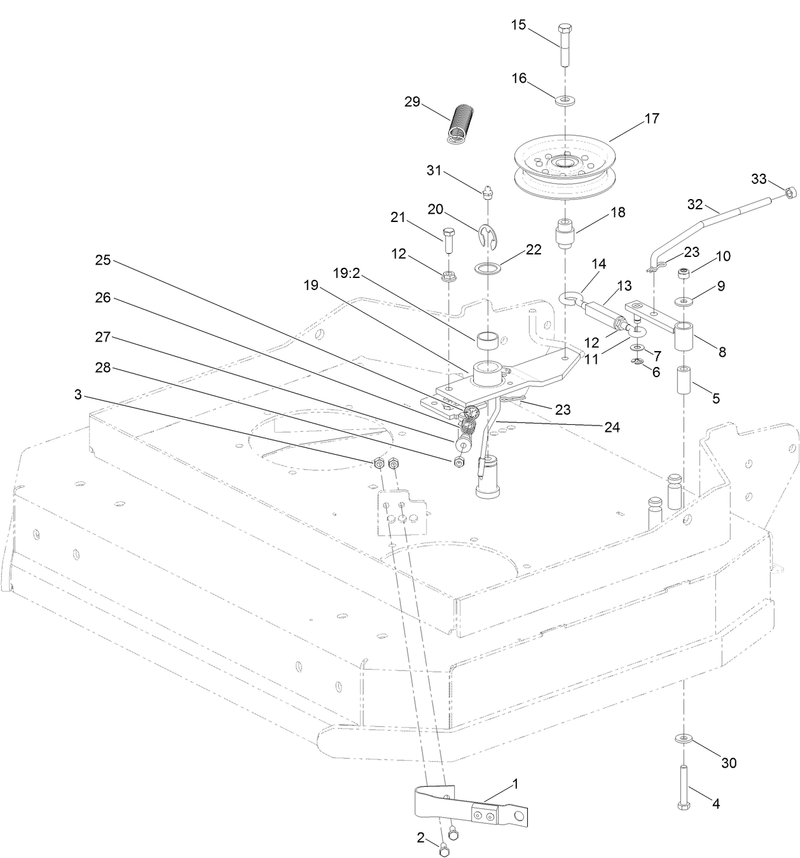 Pad and Spring Assembly