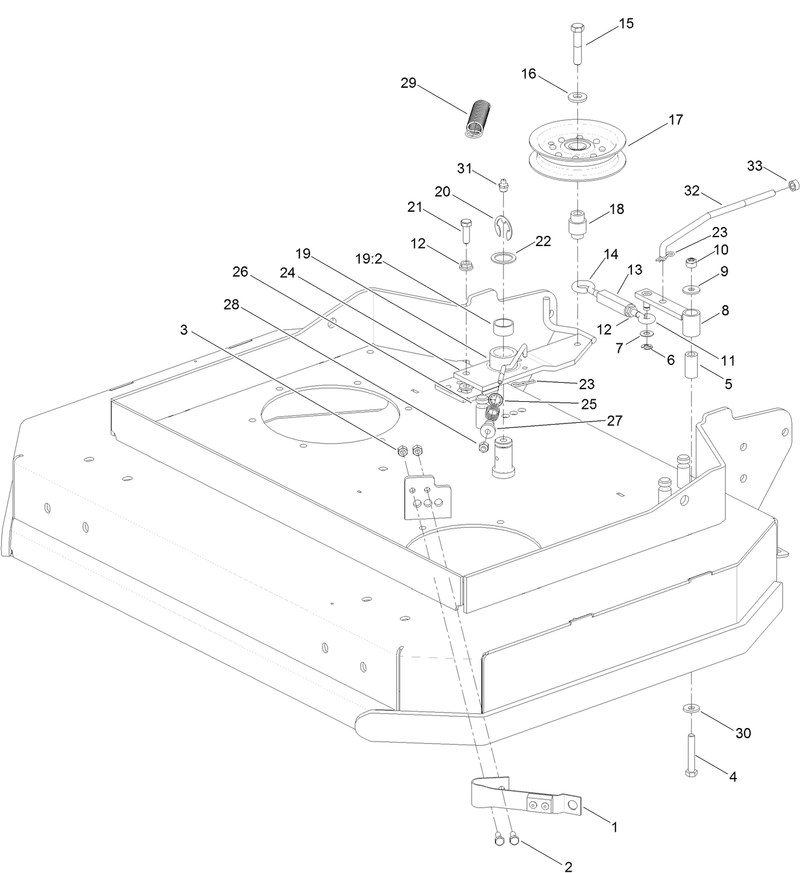Idler and Brake Assembly