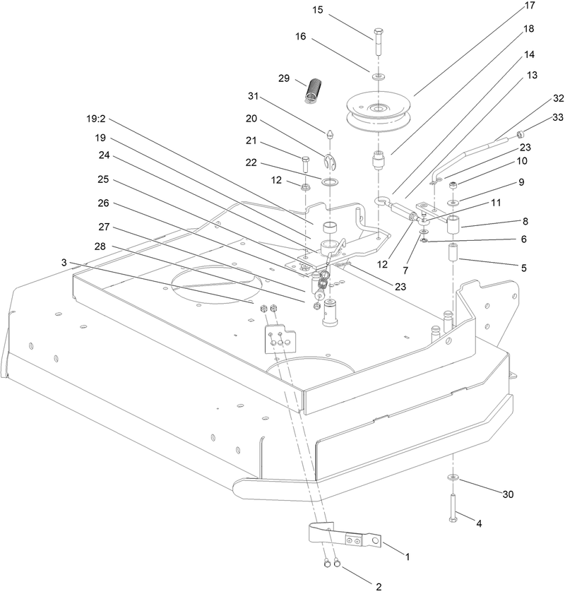 Idler and Brake Assembly