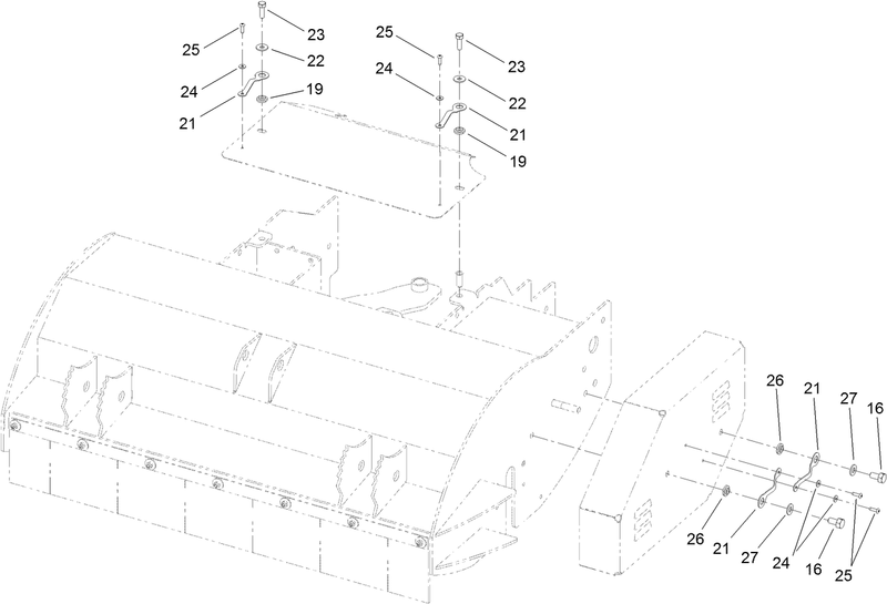 Top Guard and Side Belt Cover Assembly