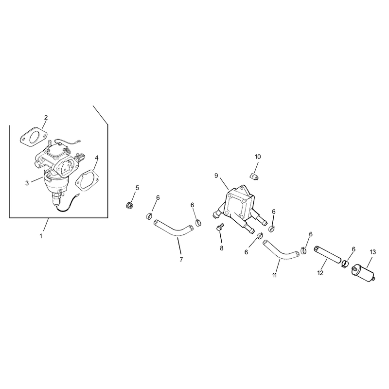 Fuel System Assembly Kohler CV20S PRO 65593