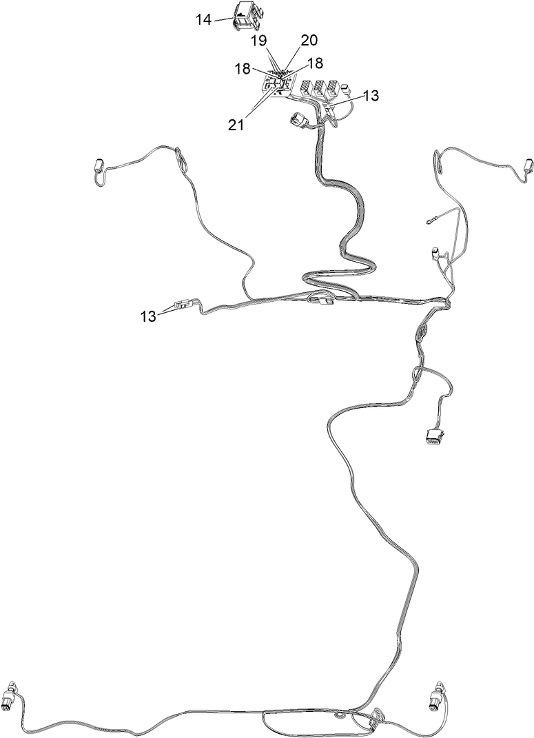 Wire Harness Assembly No 122 2482
