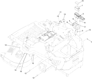 Toro 02938 Road Light Kit, Ez Master Revolution Riding Mower (Serial #: 400000000 - 999999999) Parts Diagram