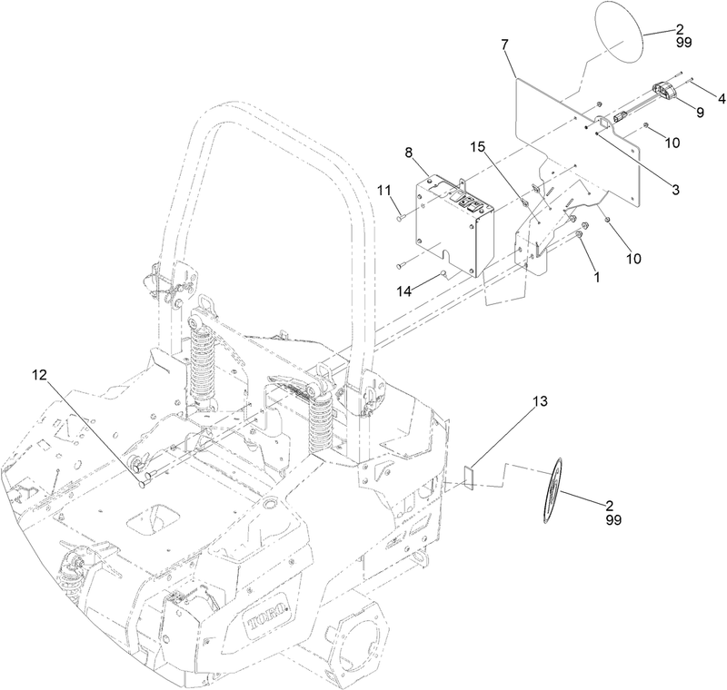 Control Panel and Decal Assembly
