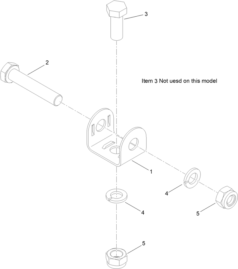 Light Mount Kit Assembly No 140 6698
