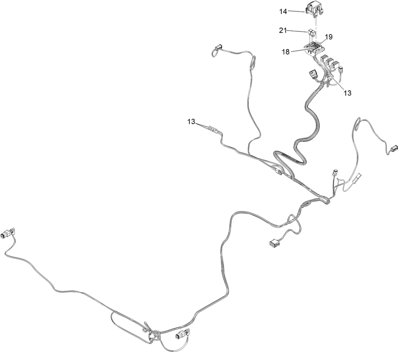 Wire Harness Assembly No 122 3898