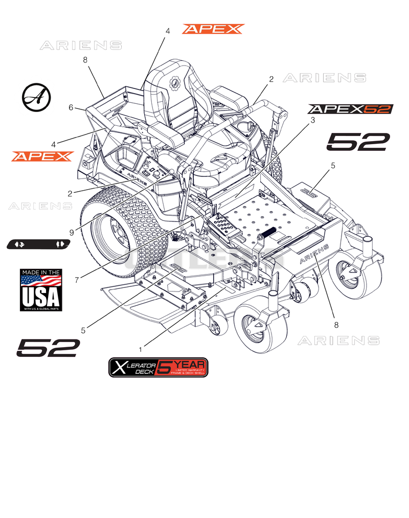 Decals - Style 52"