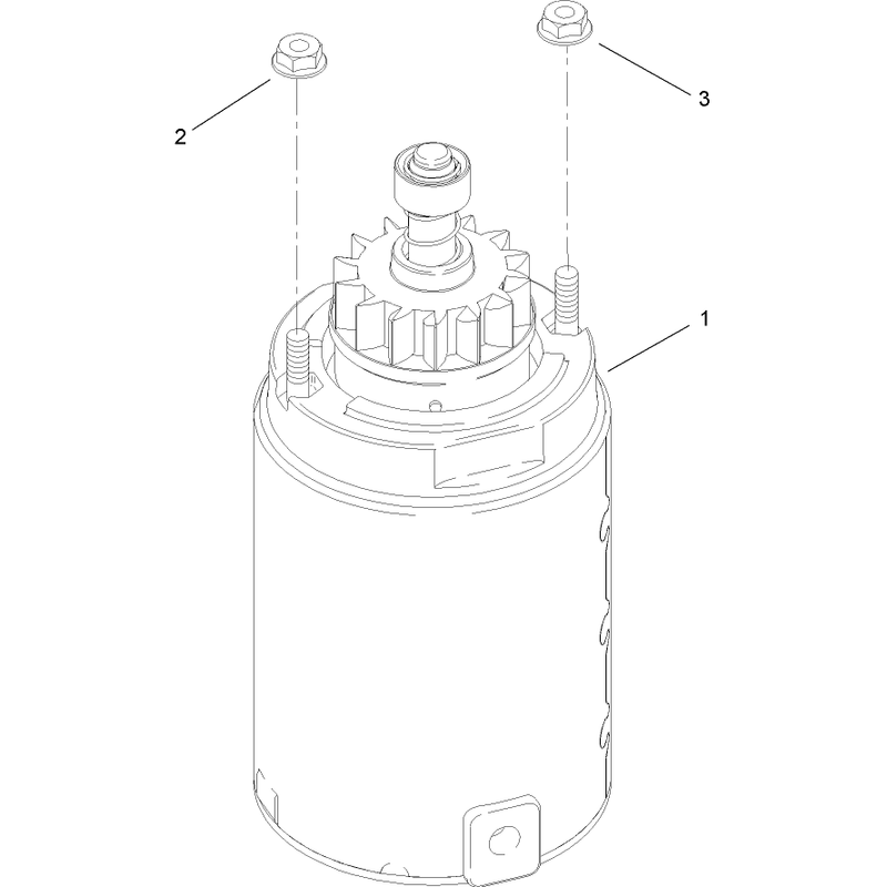 Starter Assembly Kohler SV540-0019