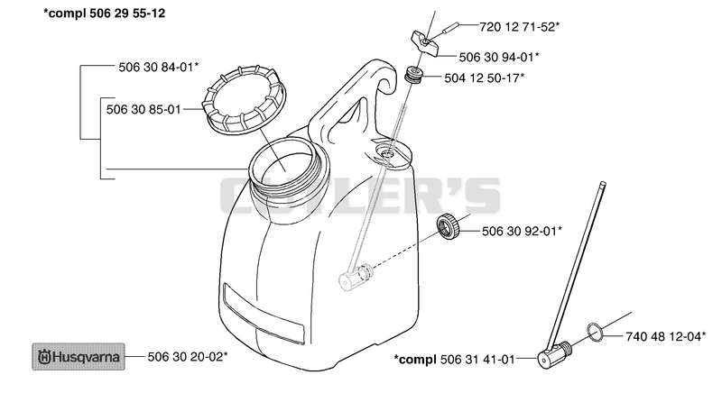 Water Container Assy.