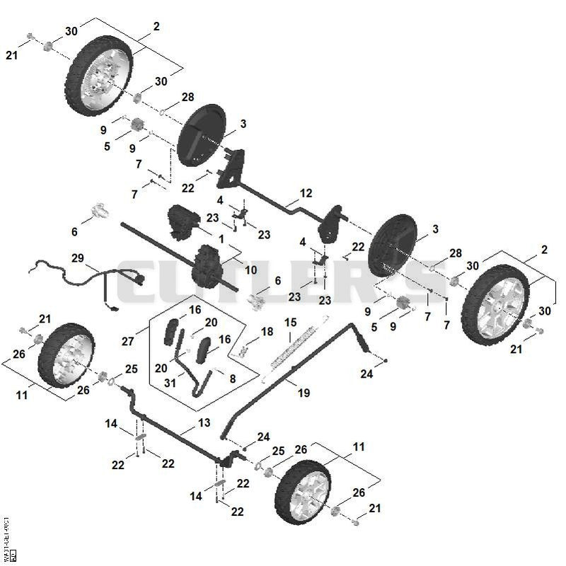 Chassis, Gear box