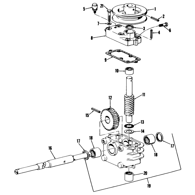 Gear Case Assembly