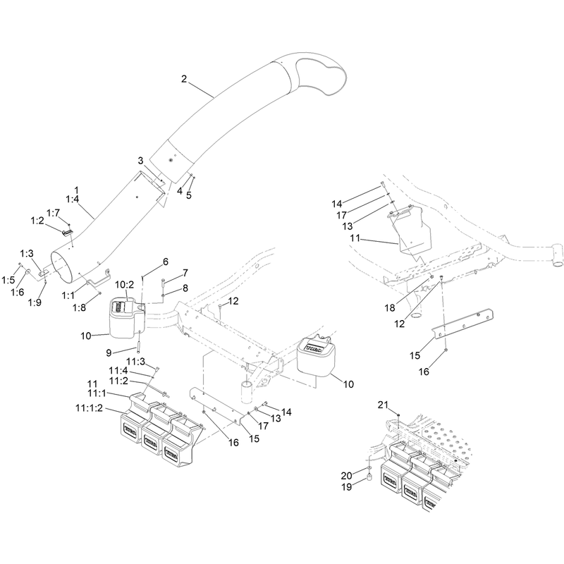 Tube and Weight Assembly