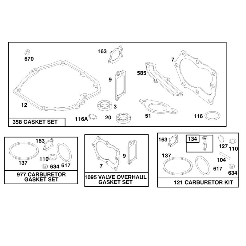 Engine Briggs and Stratton Model 12f802-1767-E1