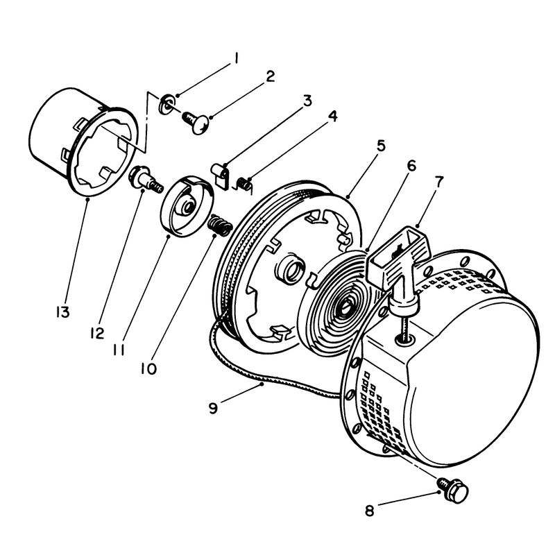 Recoil Starter Assembly
