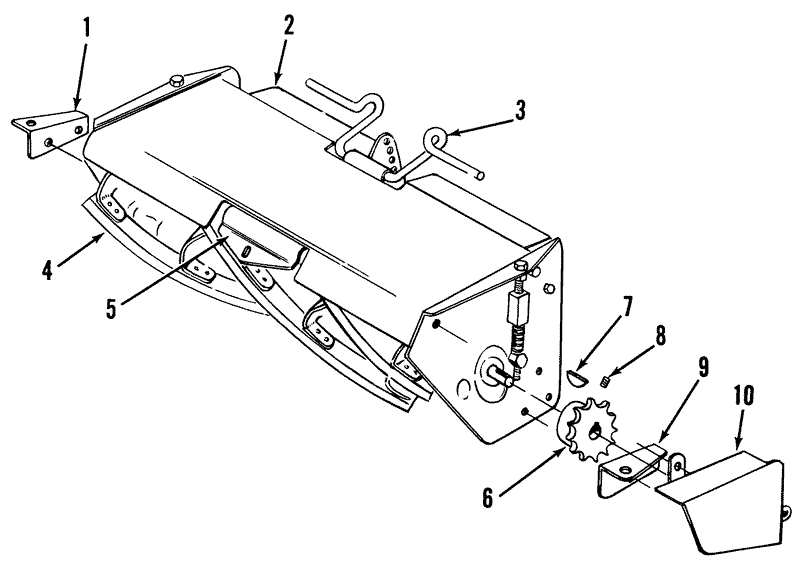 58in Professional Rear Mower Assembly Parts List