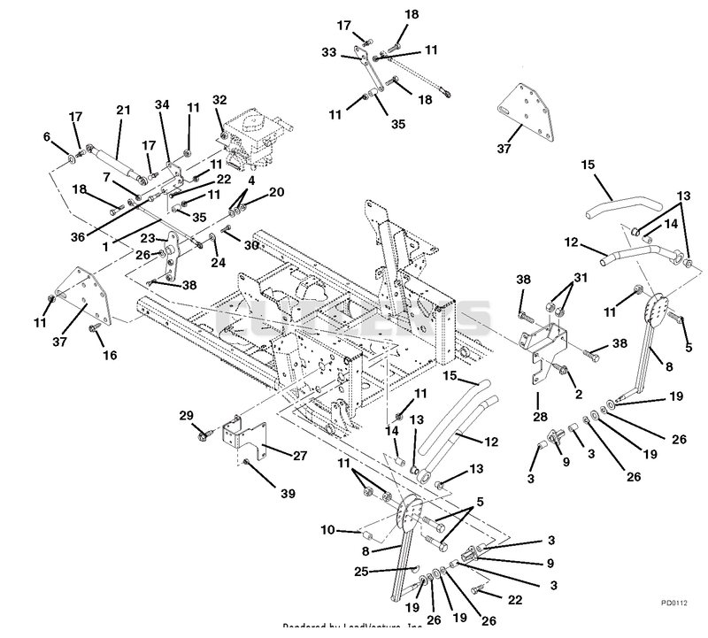 Steering Levers And Linkages