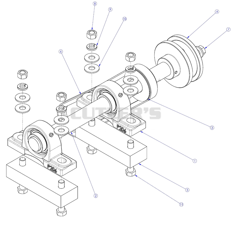 Blade Shaft Assembly