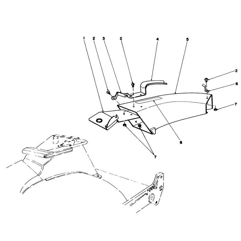 Side Discharge Chute Model No 59108 Optional