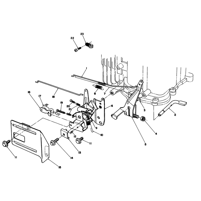 Governor Assembly (engine No. Vmm1-2)