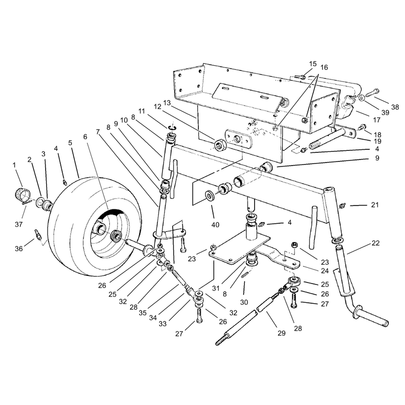 Rear Axle Assembly