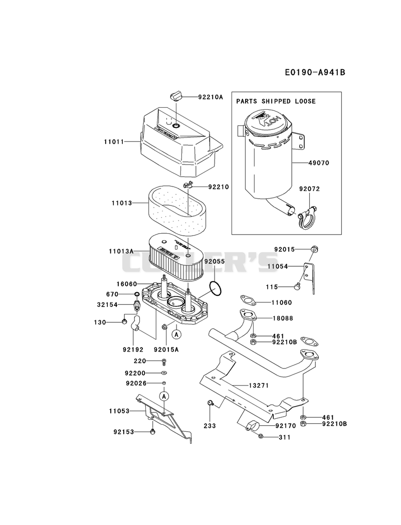AIR-FILTER/MUFFLER