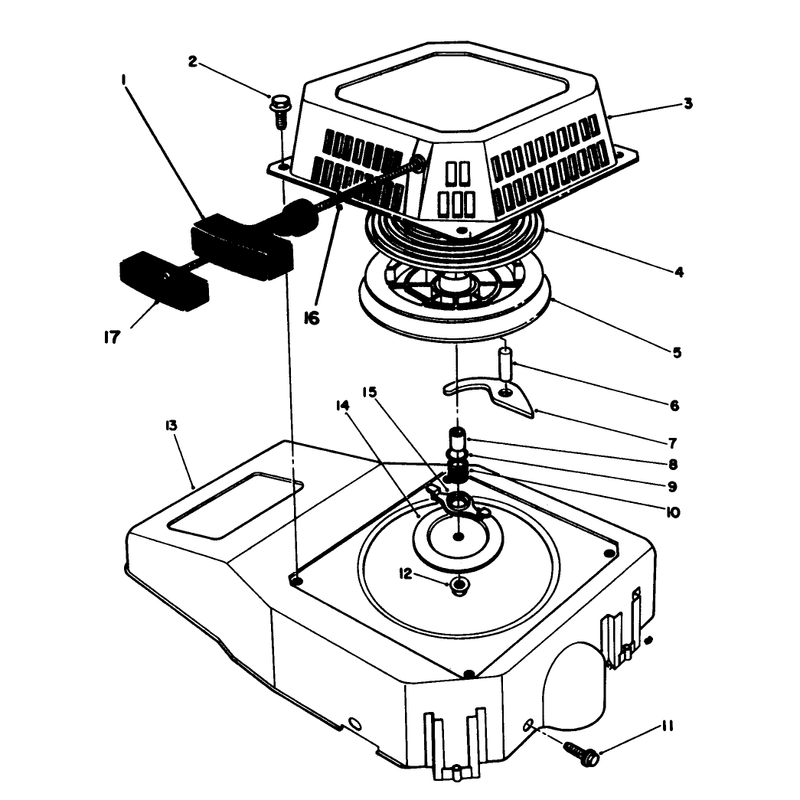 Recoil Assembly Model No Vmh7