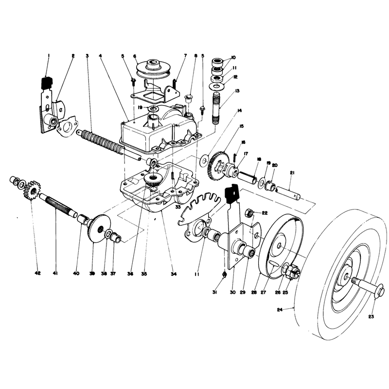 Gear Case Assembly Model 16810