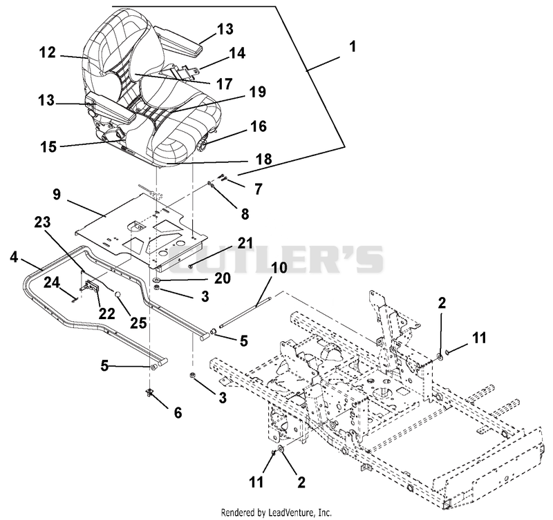 Seat And Hood Frame