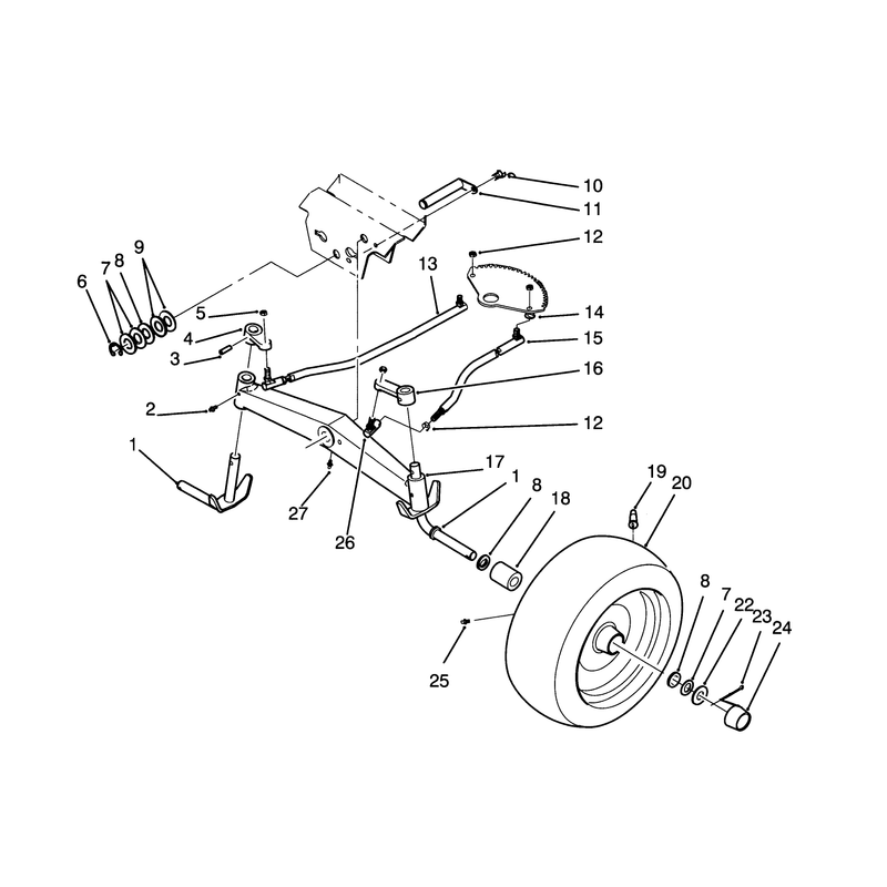 Front Axle Assembly