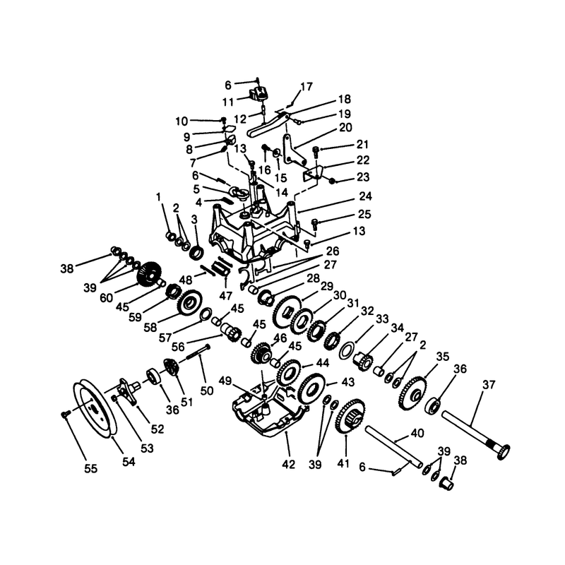 Transmission Assembly No. 62-0190