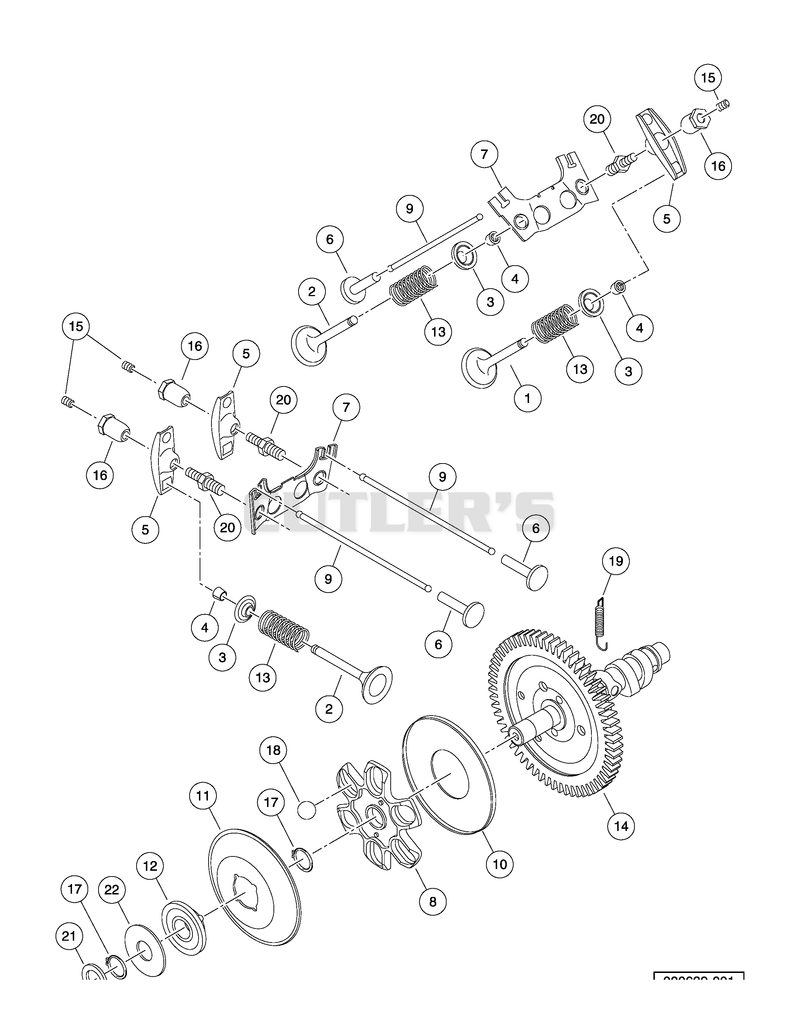 Valves and Camshaft