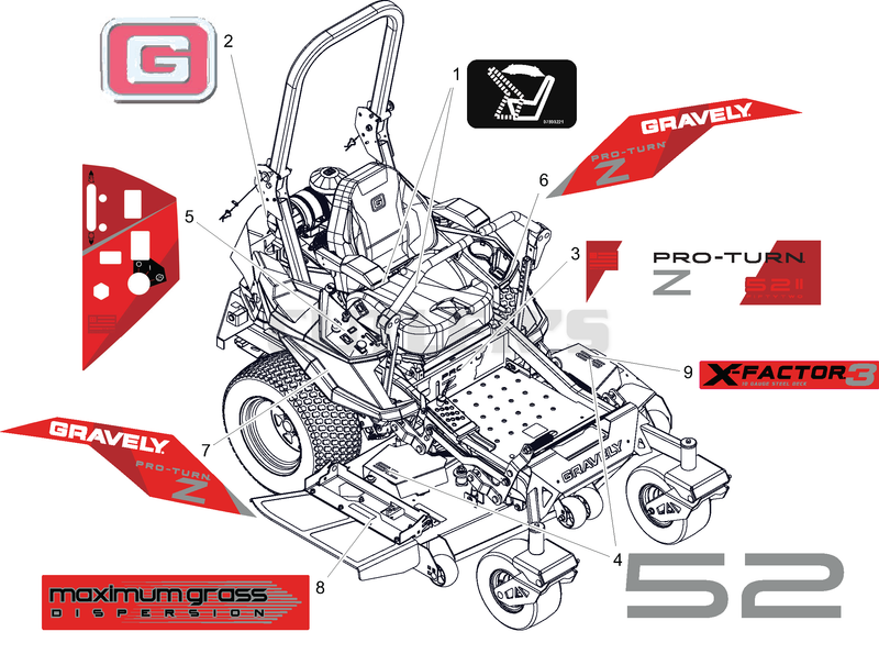Decals - Style - 52"