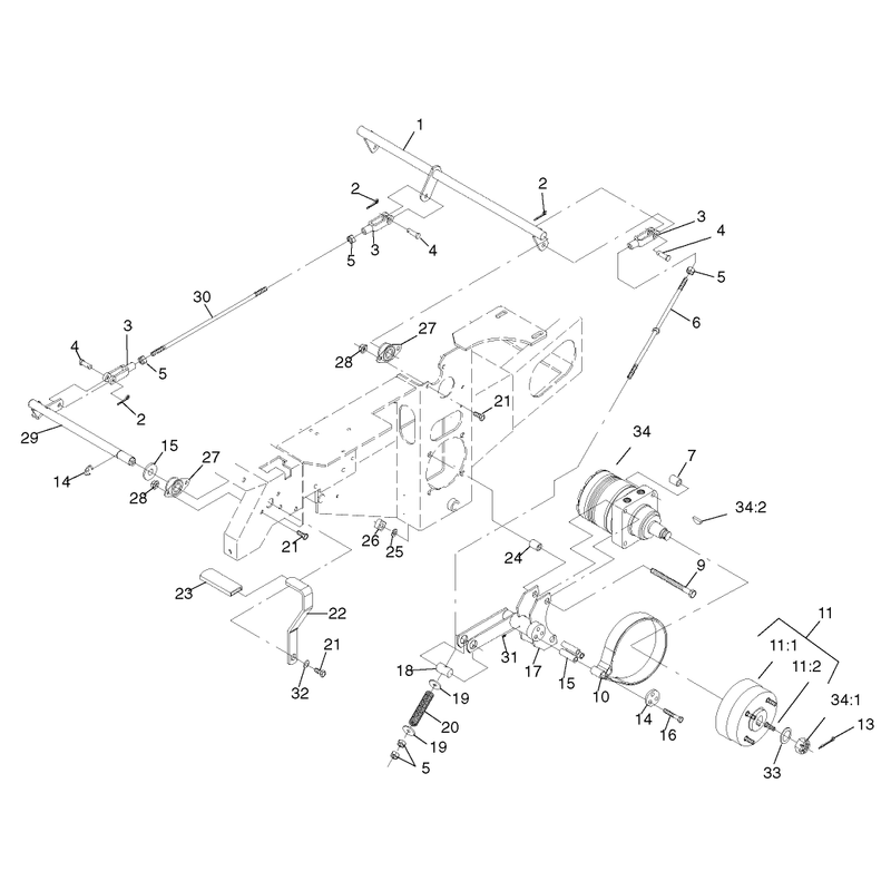 Parking Brake System Assembly