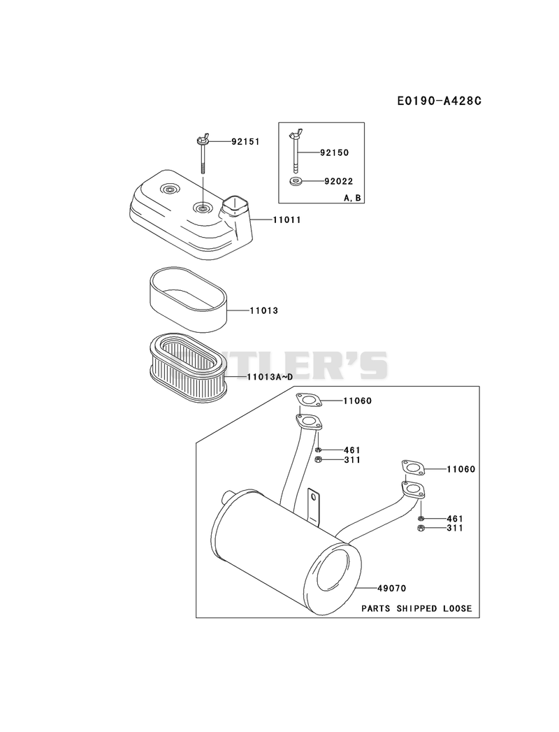 AIR-FILTER/MUFFLER