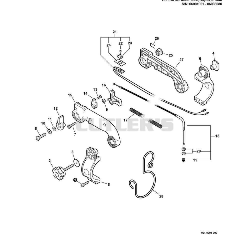 Tube Mount Throttle Control
