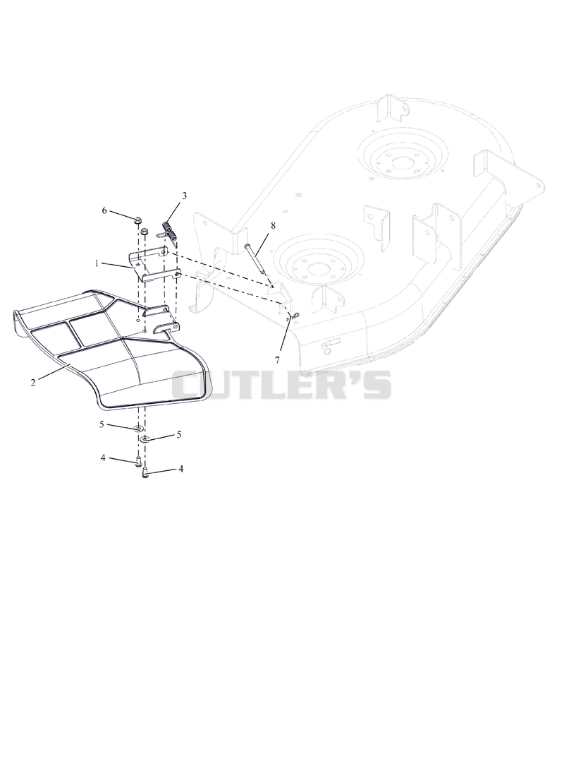 Discharge Chute - 34"