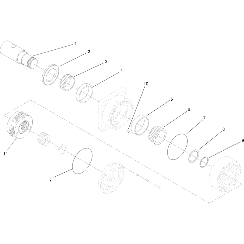 Planetary Drive Assembly No 107-9352-03